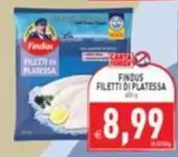Supermercati Agorà Findus filetti di platessa offerta