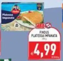 Supermercati Agorà Findus Platessa Impanata offerta