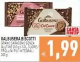 Supermercati Agorà Galbusera biscotti offerta