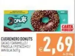 Supermercati Agorà Cuorenero Donuts offerta