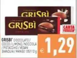 Supermercati Agorà Grisbi cioccolato offerta
