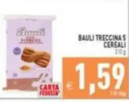 Supermercati Agorà Bauli treccina 5 cereali offerta