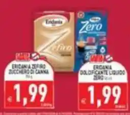 Supermercati Agorà Eridania zefiro zucchero di canna offerta