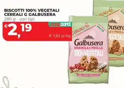 Coop Master Alleanza 3.0 Biscotti 100% vegetali cereali g galbusera offerta