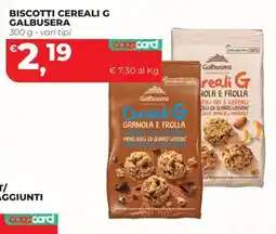 Coop Master Alleanza 3.0 Biscotti cereali G Galbusera offerta