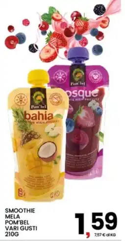 Interspar Smoothie mela Pom'bel vari gusti offerta