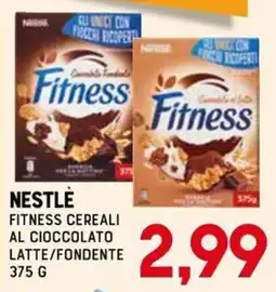 Gran Risparmio Nestlé Fitness Cereali al Cioccolato offerta