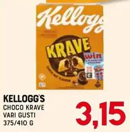 Gran Risparmio Kellogg's Choco Krave offerta