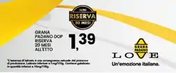 Interspar Grana Padano DOP Riserva offerta