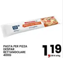 Interspar Pasta per pizza Despar rettangolare offerta