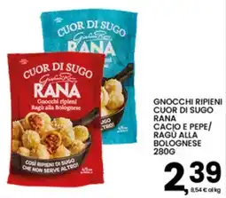 Interspar Gnocchi ripieni Cuor di Sugo Rana offerta