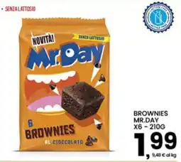 Interspar Brownies Mr.Day al cioccolato offerta