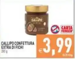 Supermercati Agorà Callipo confettura extra di fichi offerta