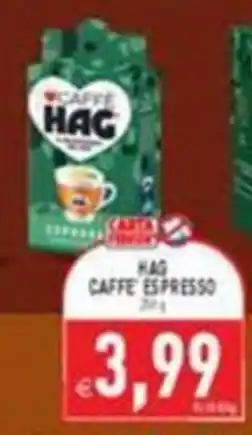 Supermercati Agorà Hag caffè espresso offerta