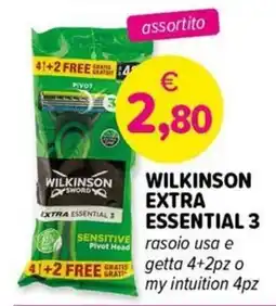 Il Tulipano Wilkinson Extra Essential 3 offerta