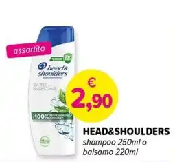 Il Tulipano Head & shoulders shampoo o balsamo offerta