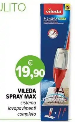 Il Tulipano Vileda Spray Max sistema lavapavimenti completo offerta