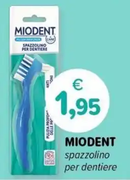 Il Tulipano Miodent spazzolino per dentiere offerta