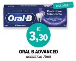 Il Tulipano Oral B Advanced dentifricio offerta