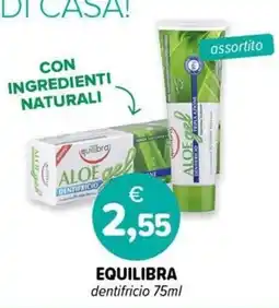 Il Tulipano Equilibra dentifricio offerta