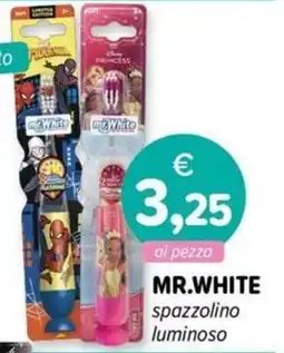 Il Tulipano MR.WHITE spazzolino luminoso offerta