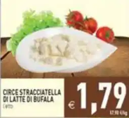 Supermercati Agorà Circe stracciatella di latte di bufala offerta