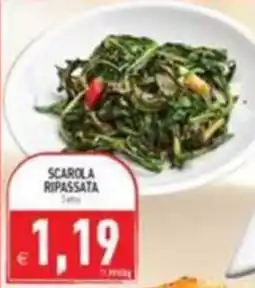 Supermercati Agorà Scarola ripassata offerta