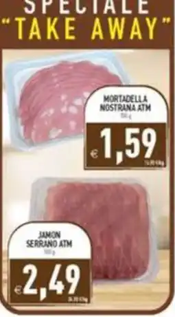 Supermercati Agorà Mortadella Nostrana ATM offerta