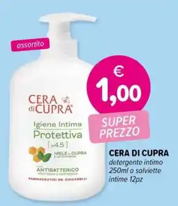 Il Tulipano Cera di Cupra igiene intima protettiva offerta