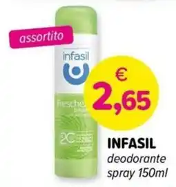 Il Tulipano Infasil deodorante spray offerta