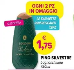 Il Tulipano Pino Silvestre bagnoschiuma offerta