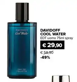 Il Tulipano Davidoff Cool Water offerta