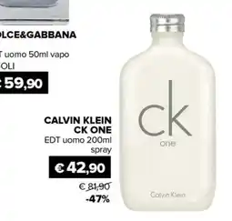 Il Tulipano Calvin Klein CK One offerta