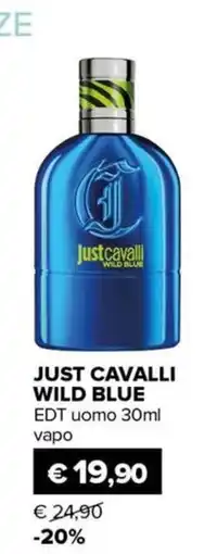 Il Tulipano Just cavalli wild blue offerta