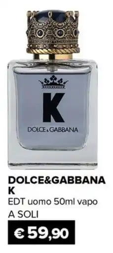 Il Tulipano Dolce&Gabbana K EDT uomo offerta
