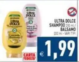 Supermercati Agorà Ultra Dolce Shampoo / Balsamo offerta