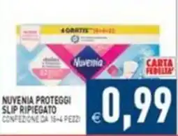 Supermercati Agorà Nuvenia proteggi slip ripiegato offerta
