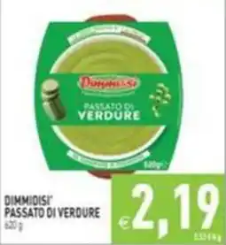 Supermercati Agorà Dimmidisi passato di verdure offerta