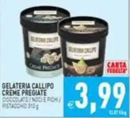 Supermercati Agorà Gelateria Callipo Creme Pregiate offerta