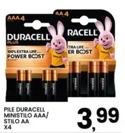 Interspar Pile Duracell ministilo aaa/stilo aa offerta