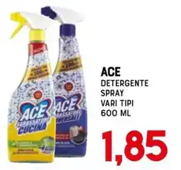 Gran Risparmio Ace detergente spray offerta