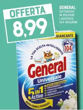General detergente in polvere lavatrice