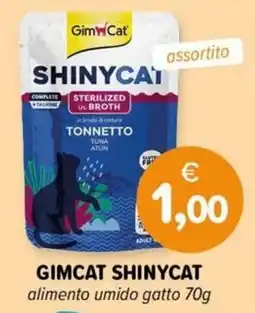 Il Tulipano Gimcat ShinyCat alimento umido gatto offerta