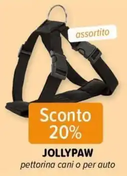 Il Tulipano Pettorina cani o per auto Jollypaw offerta