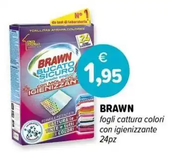 Brawn fogli cattura colori con igienizzante