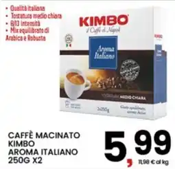 Interspar Caffè macinato Kimbo Aroma Italiano offerta