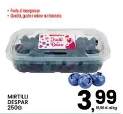 Interspar Mirtilli Despar offerta
