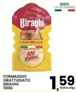 Interspar Formaggio grattugiato Biraghi offerta