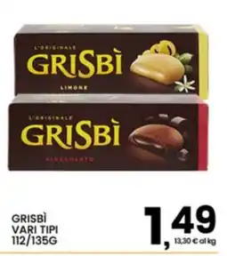 Interspar Grisbi vari tipi offerta