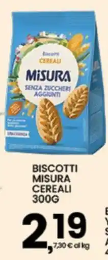 Interspar Biscotti Misura Cereali offerta